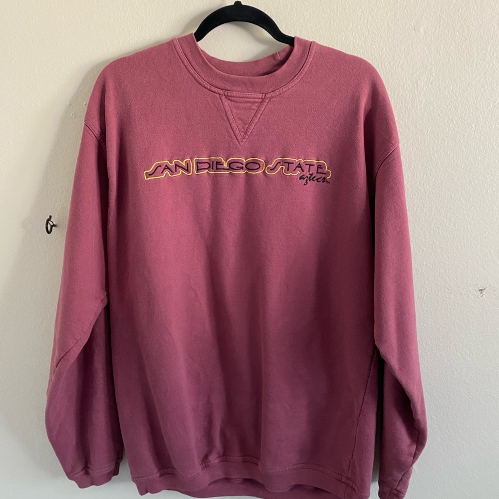 Oversized San Diego State University sweatshirt